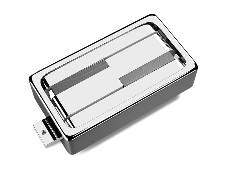 LACE Alumitone Humbucker W/ Trim Ring - Chrome image 1