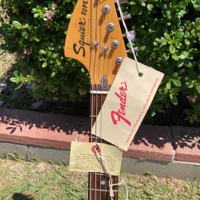 Squier Super-Sonic Vista series  1996-1997 Black image 4