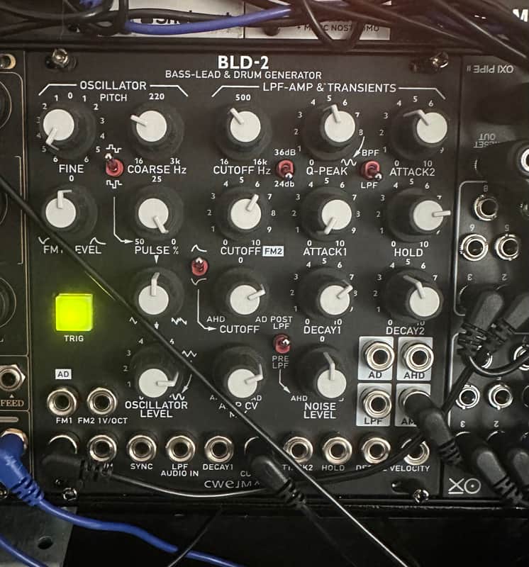 Cwejman BLD Bass-Lead Drum Generator 2010s - Eggshell image 1