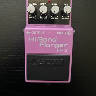 BOSS HF-2 Hi Band Flanger 1989 MIJ Green Label - Japan Vintage Analog Pedal image 2