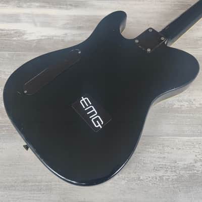 1990's Fernandes Japan TEJB-70 Telecaster Bass w/EMG's (Black) image 7