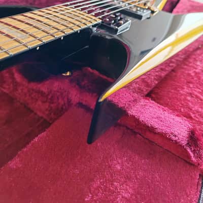 1990's ESP EDWARDS IE-115 AION IZUMI MODEL - MIJ JAPAN - Black Gold image 21