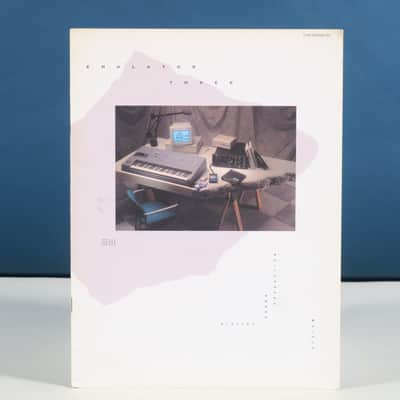 E-MU Systems Emulator III sampler original brochure