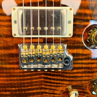 PRS Dave Grissom DGT 10 Top, Bird Inlays Electric, Yellow Tiger with Case - Pre Owned image 13