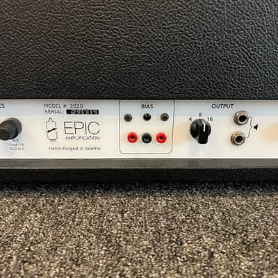 Epic Amplification AR50 50 watt tube guitar amplifier 2020 - Black image 11