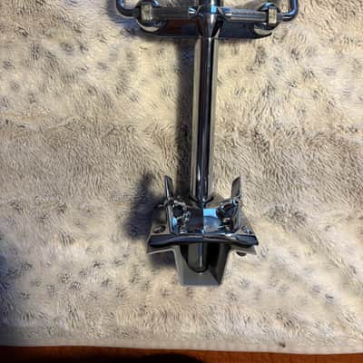 Vintage Premier Lokfast Single/Double Bass Drum Tom Holder Oval image 2