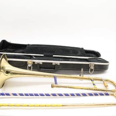 Blessing Scholastic Trombone with Case & Mouthpiece. USA. Good condition image 15