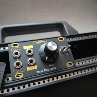 Ritual Electronics Guillotine Stereo High Gain, Heavy Clipping Distortion with Tone Controls in 1U Intellijel 2020´s image 1
