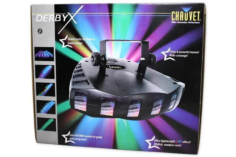 Chauvet DJ DERBY X DMX-512 Multi Colored LED Derby Club Light Effect DERBYX Bild 1