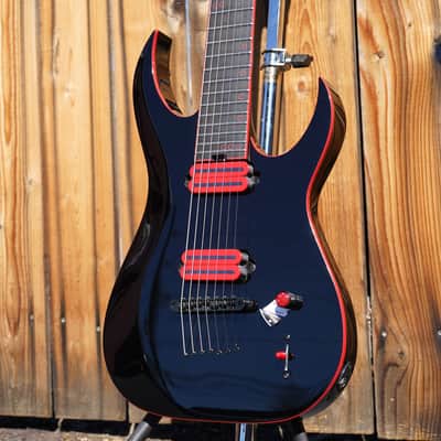 DIAMOND SERIES Sunset-7 Red Dawn Gloss Black 7-String (New for  2025) image 1