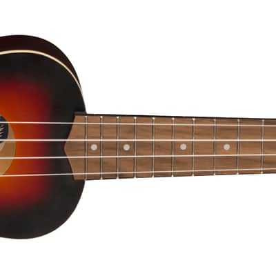 Fender California Series Venice Soprano Uke, Walnut Fingerboard,2-Color Sunburst image 6