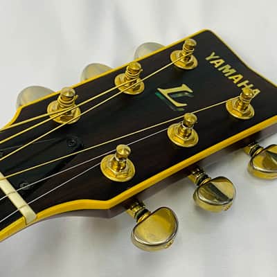 YAMAHA LL-6JS Acoustic guitar with single-ply top image 7