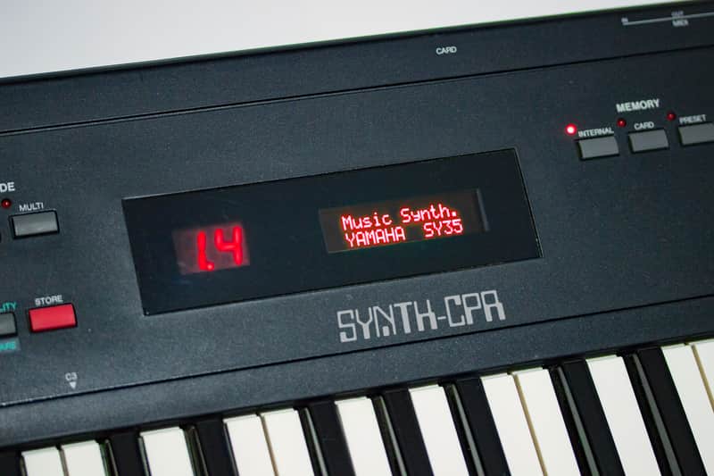 Yamaha SY22, Yamaha SY35 OLED Display Screen Upgrade *Red* image 1