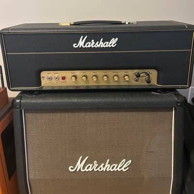 Marshall 1987X MK II Reissue 2-Channel 50-Watt Guitar Amp Head 2002 - Present - Black image 1