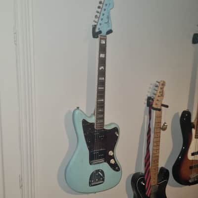 Fender Limited Edition 60th Anniversary Classic Jazzmaster with Matching Headstock Pau Ferro Fretboard 2018 - Daphne Blue image 1