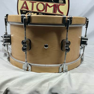 DW Drum Workshop PDP Limited Edition 14x6.5 Maple Shell Snare Drum - Wood Hoops image 4