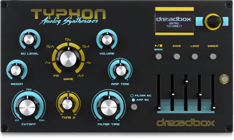 Dreadbox Typhon Desktop Monophonic Analog Synthesizer image 1