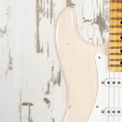 Fender Custom Shop LTD Fat '54 Relic Stratocaster - 2024 - White Blonde image 9