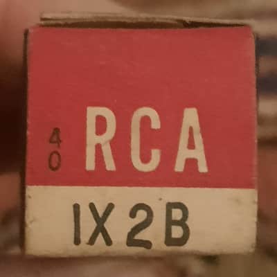 Vintage RCA Victor IX2B 1950s/60s Valve / Vacuum Tube image 9