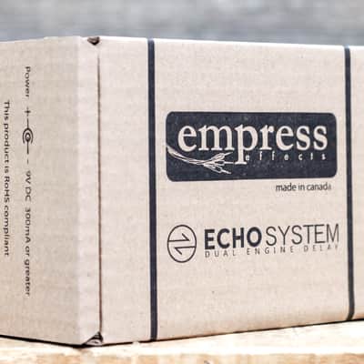 Empress Effects Echosystem Dual Engine Delay 12-Algorithm Delay Effect Pedal image 8