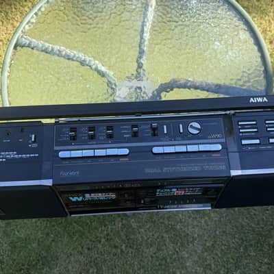 AIWA CS-W90 Rare Vintage Mint Japan Boombox Getto blaster Warranty Tested image 21