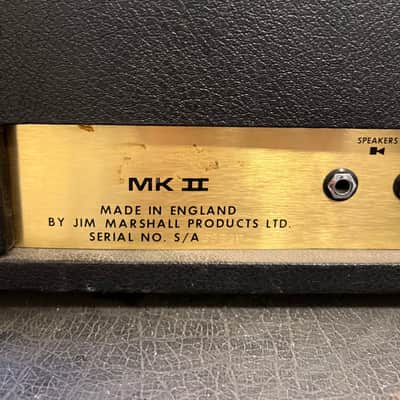 Marshall JMP 2204 Master Model Mk2 Lead 50-Watt Guitar Amp Head 1975 - 1981 - Black image 4