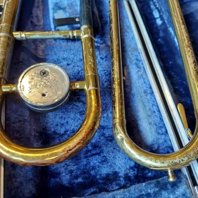 King 605 Model Tenor Trombone, USA, with case & MP image 5