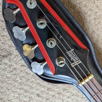 Burny TB-70 Thunderbird 1980s - Red | Reverb