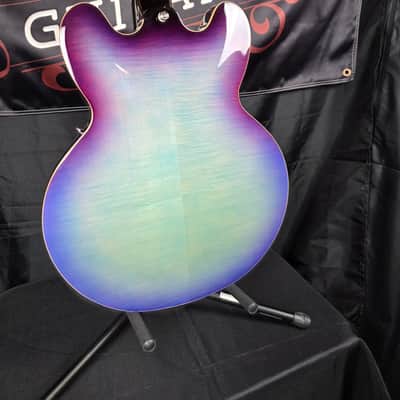Epiphone ES-335 Figured 2020 - Present - Blueberry Burst *Repaired* image 6
