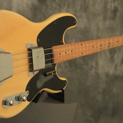 original 1954 Fender Precision Bass Blonde w/Tweed case image 9
