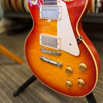 2008 Gibson Custom Shop 1959 Les Paul Reissue R9 – Cherry Sunburst – Complete Case Candy – Demo Video image 2