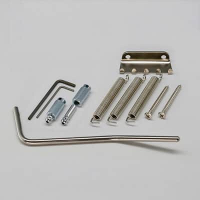 NEW Gotoh 510TS-FE1 Non-locking 2 Point Tremolo Bridge Steel Block - CHROME image 3