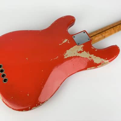 Fender Precision Bass 1955 Custom Red image 4
