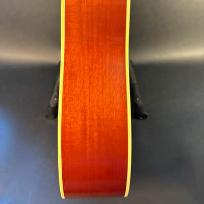 2022 Gibson Custom 1960 Heritage Hummingbird Cherry Sunburst VOS with LR Baggs Anthem pickup image 12