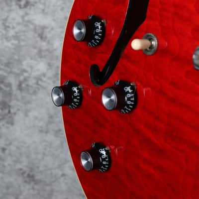 Gibson ES-335 60's Cherry Highly Figured Block inlay Left Hand 2020 image 13