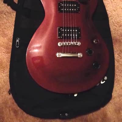 Cort M200 Metallic Copper Electric Guitar & Gig Bag image 2