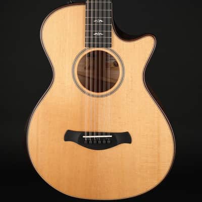 Taylor 652ce Builder's Edition V-Class with Natural Top #1206054107 (2024) image 1