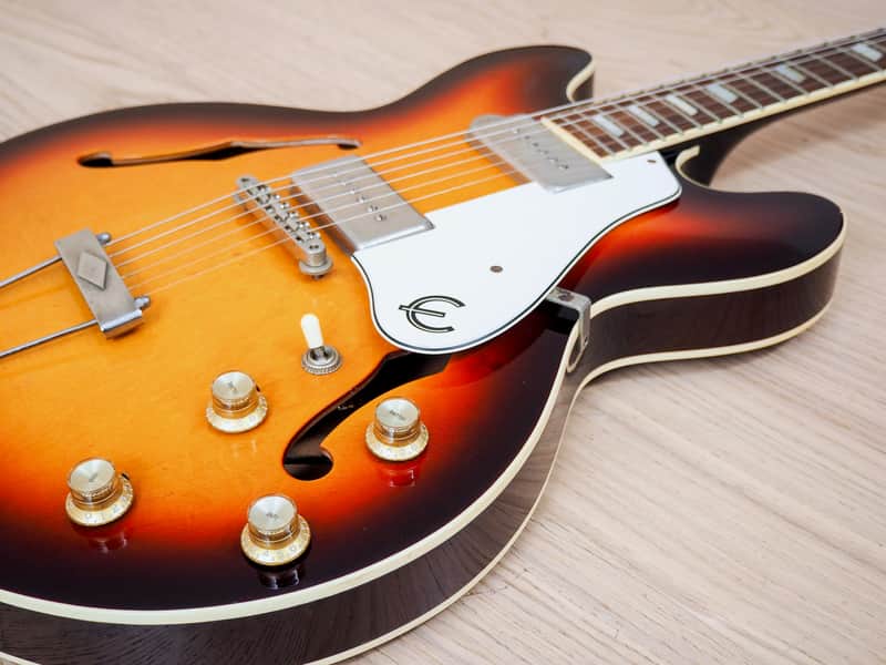 1988 Epiphone Casino Electric Guitar Sunburst Japan Terada Pre