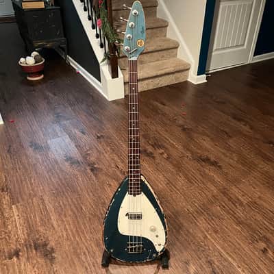 Kapa Minstrel 4 String Bass 60s Blue image 1