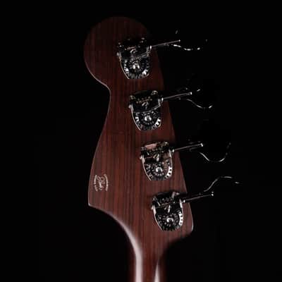 Fender Custom Shop Masterbuilt Jason Smith Custom Classic Jazz Bass NOS Zebrawood Natural With Case image 12