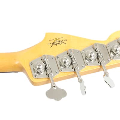 Fender Custom Shop 1960 Jazz Bass NOS Inca Silver image 5
