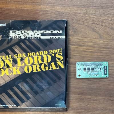 Roland SRX-97 “John Lord’s Rock Organ” Expansion Board 2007 Limited Edition 2007