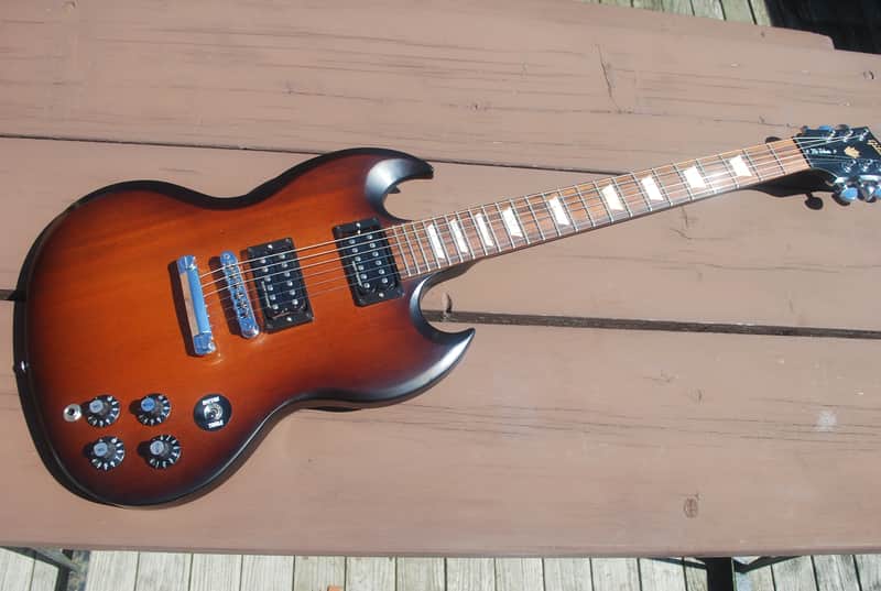 Gibson SG '70s Tribute 2013 Lightweight Vintage Sunburst Dirty