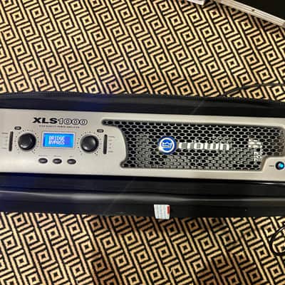 Crown XLS 1000 2-Channel High Density Power Amplifier 2010s - Silver image 2