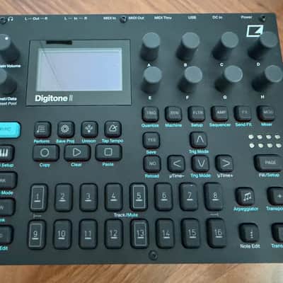 Elektron Digitone II 16-Voice Digital Synthesizer 2024 - Present - Black