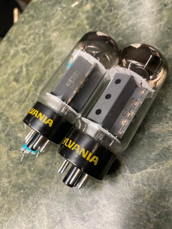 Sylvania Westinghouse Power/pre-amp tubes 1960’s image 1