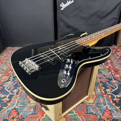 Fender Japan Aerodyne Jazz Bass Jet Black *Pro Setup, Low Action* - 2004 image 13