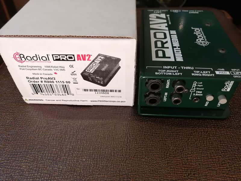 Radial ProAV2 2010s - Green image 1
