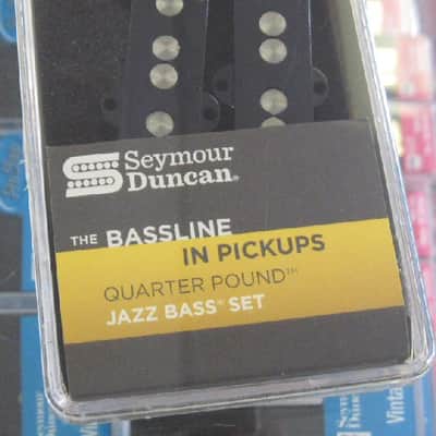 Seymour Duncan Quarter Pound Jazz Bass Set SJB-3s image 1