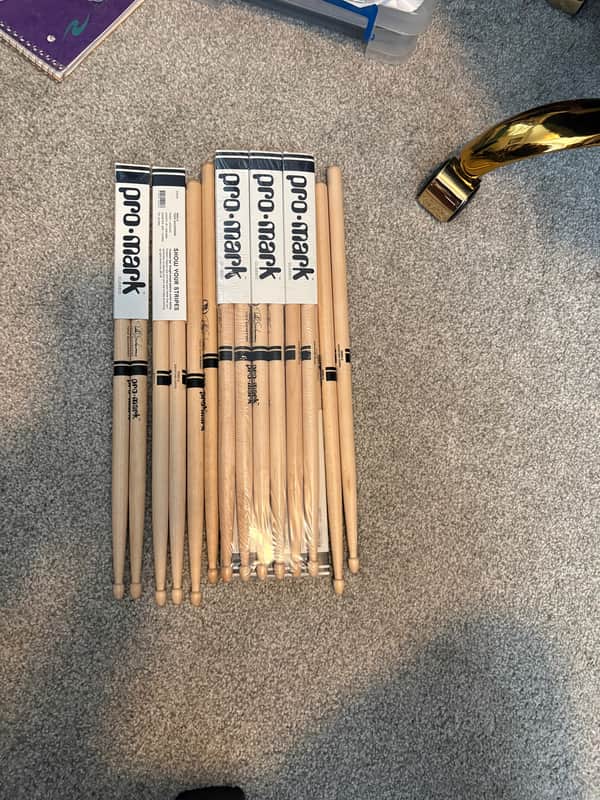 Pro-Mark SD330W Maple Todd Sucherman Wood Tip Drum Sticks-10 Pairs image 1